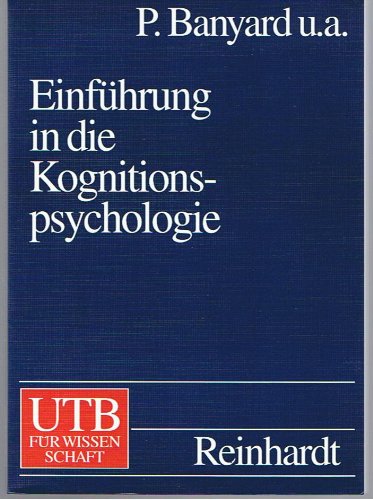 Stock image for Einfhrung in die Kognitionspsychologie for sale by medimops