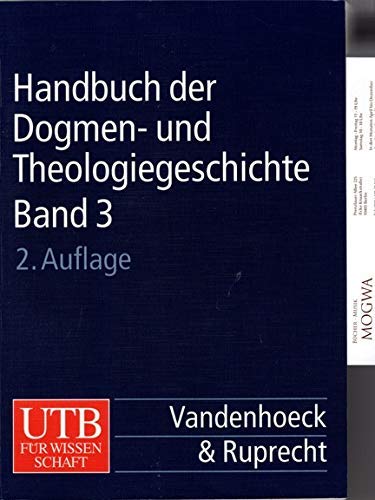 Beispielbild fr Handbuch der Dogmen- und Theologiegeschichte: Handbuch der Dogmengeschichte und Theologiegeschichte Band 3, Die Lehrentwicklung im Rahmen der kumenizitt von Carl Andresen (Autor), Adolf M. Ritter (Autor), Klaus Wessel Gustav A. Benrath (Autor), Gottfried Hornig (Autor), Wilhelm Dantine (Autor) Wilhelm Dantine (1911-1981) war Pfarrer, Hochschulseelsorger, Professor fr systematische Theologie, Synodaler und engagierter kumeniker. Inhaltsverzeichnis von "Handbuch der Dogmen- und Theologiegeschichte": Die Anfnge christlicher Lehrentwicklung. Dogma und Lehre in der Alten Kirche. Dogma und Lehre in der orthodoxen Kirche von Byzanz. Dogma und Lehre im Abendland. Dogma und Bekenntnis in der Reformation: Von Luther bis zum Konkordienbuch. Von Zwingli und Calvin bis zur Synode von Westminster. Die Lehrentwicklung im Anglikanismus: Von Heinrich VIII bis zu William Temple. Das Dogma im tridentinischen Katholizismus. Lehre und Bekenntnis der Orthodoxen Kirche: Vom 16. Jahrhundert bis zur Gegen zum Verkauf von BUCHSERVICE / ANTIQUARIAT Lars Lutzer