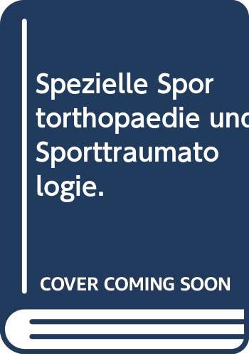 9783825281779: Spezielle Sportorthopdie und Sporttraumatologie.
