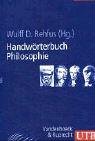 9783825282080: Handworterbuch Philosophie