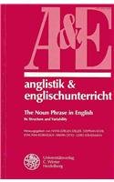 The Noun Phrase in English. - Jucker, Andreas H