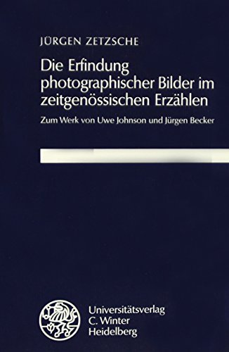 9783825302139: Zetzsche, J: Erfindung photographischer Bilder im zeitgenss