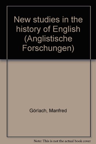 9783825303143: New Studies in the History of English
