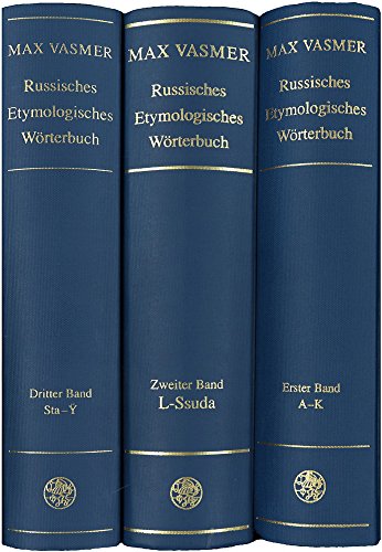 Russisches Etymologisches Wörterbuch: Sta-: Bd.3 - Max Vasmer