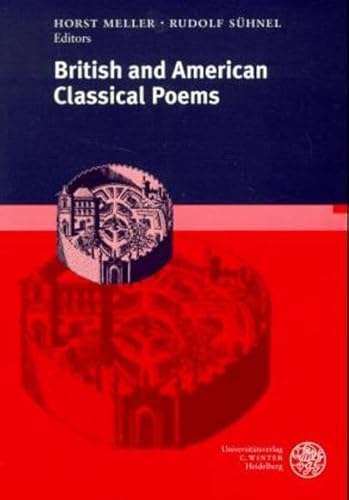 Stock image for British and American Classical Poems for sale by Hylaila - Online-Antiquariat