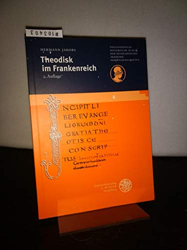 Imagen de archivo de Theodisk im Frankenreich. a la venta por Grammat Antiquariat
