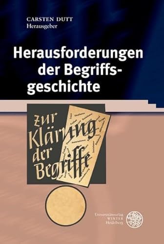 9783825310479: Herausforderungen der Begriffsgeschichte