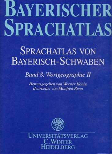 Beispielbild fr Sprachatlas von Bayerisch-Schwaben (SBS). Band 8. zum Verkauf von SKULIMA Wiss. Versandbuchhandlung