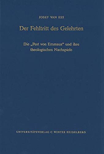 Stock image for Der Fehltritt des Gelehrten. for sale by SKULIMA Wiss. Versandbuchhandlung