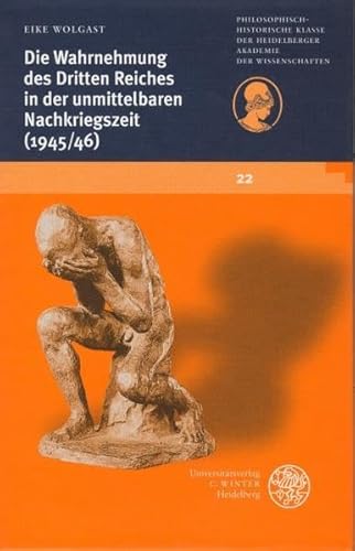 9783825312091: Wolgast, E: Wahrnehmung des Dritten Reiches in der unmittelb