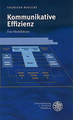 Beispielbild fr Kommunikative Effizienz: Eine Modellskizze zum Verkauf von medimops