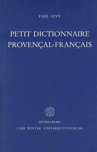 Beispielbild fr Petit Dictionnaire provenal-franais zum Verkauf von Blackwell's