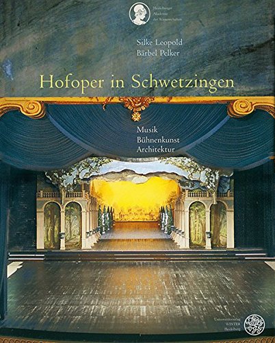 9783825315245: Hofoper in Schwetzingen