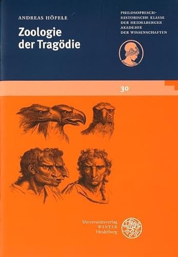 9783825315320: Zoologie der Tragdie: Von Menschen und Tieren bei Shakespeare: Vorgetragen am 26. Oktober 2002