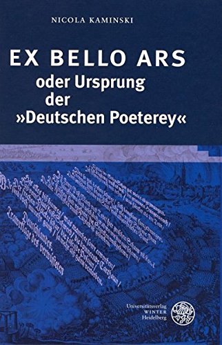 9783825315641: EX BELLO ARS oder Ursprung der Deutschen Poeterey: 205