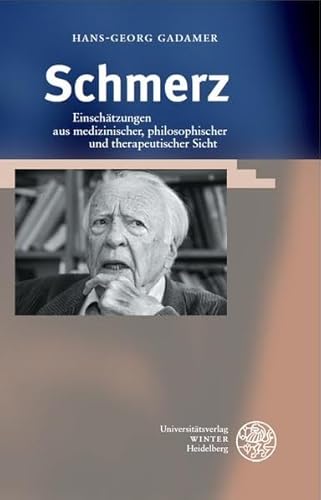 9783825316006: Schmerz: Einschtzungen aus medizinischer, philosophischer und therapeutischer Sicht