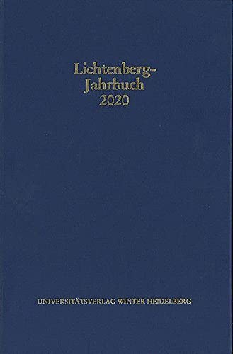 Beispielbild fr Lichtenberg-Jahrbuch 2020 zum Verkauf von Blackwell's