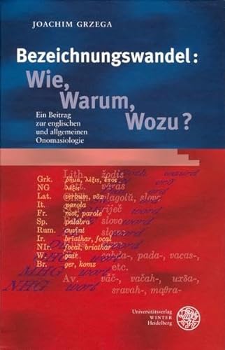 Stock image for Bezeichnungswandel: Wie, Warum, Wozu? for sale by SKULIMA Wiss. Versandbuchhandlung
