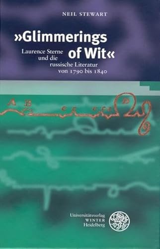 9783825350703: Glimmerings of Wit: Laurence Sterne und die russische Literatur 1790 bis 1840