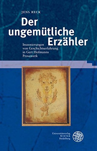 Stock image for Der ungemtliche Erzhler. for sale by SKULIMA Wiss. Versandbuchhandlung