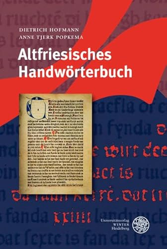 9783825355555: Hofmann, D: Altfriesisches Handwrterbuch