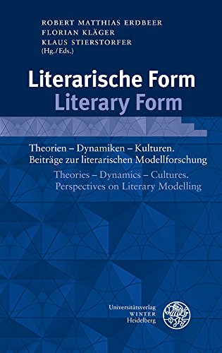 Stock image for Literarische Form / Literary Form for sale by ISD LLC
