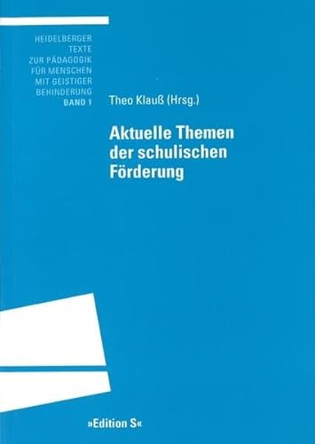 Aktuelle Themen der schulischen Förderung.