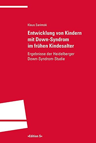 Imagen de archivo de Entwicklung von Kindern mit Down-Syndrom im frhen Kindesalter -Language: german a la venta por GreatBookPrices