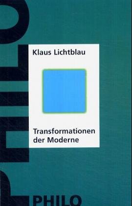 Imagen de archivo de Transformation der Moderne a la venta por medimops