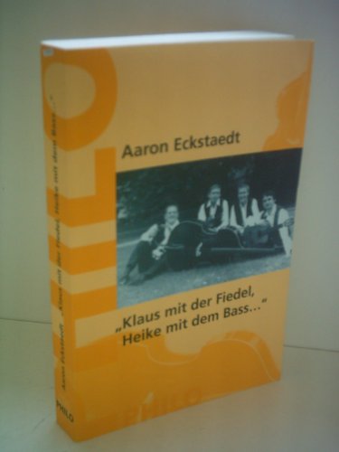 Beispielbild fr Klaus mit der Fiedel, Heike mit dem Bass. Jiddische Musik in Deutschland zum Verkauf von medimops