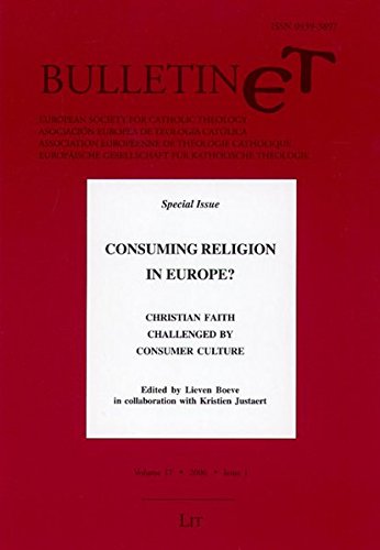 Beispielbild fr Special Issue: Consuming religion in europe? Christian faith challenged by consumer culture zum Verkauf von Antiquariat am Roacker