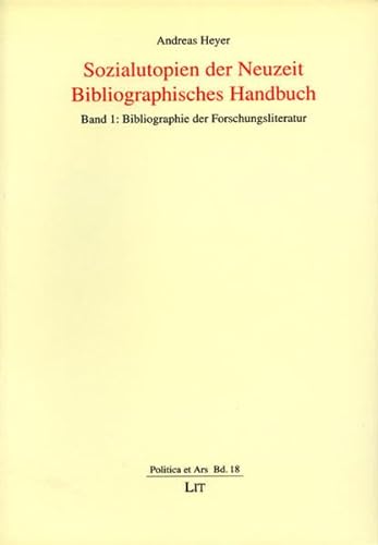 Stock image for Sozialutopien der Neuzeit. for sale by Antiquariat  Werner Haschtmann