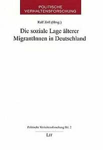 9783825835293: Die soziale Lage lterer Migrantinnen in Deutschland
