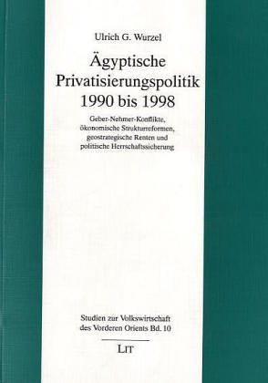 9783825844653: gyptische Privatisierungspolitik 1990 bis 1998