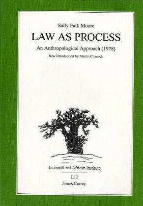 9783825844936: Law As Process: An Anthropological Approach