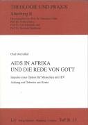 9783825860479: AIDS in Afrika und die Rede von Gott.