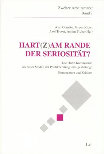 Hart(z) am Rande der SeriositÃ¤t? (9783825864576) by Gerntke, Axel; Klute, JÃ¼rgen; Troost, Axel; Trube, Achim
