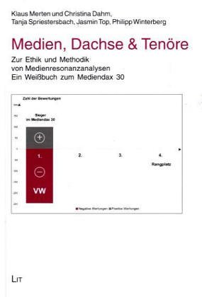 Stock image for Medien, Dachse & Tenre - Zur Ethik und Methodik von Medienresonanzanalysen. Ein Weibuch zum Mediendax 30 for sale by medimops