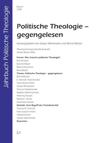 9783825890964: Politische Theologie - gegengelesen