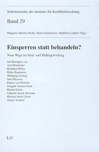 Beispielbild fr Einsperren statt behandeln?: Neue Wege im Straf- und Maregelvollzug zum Verkauf von medimops