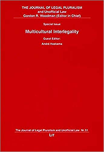 Stock image for Multicultural Interlegality Journal of Legal Pluralism and Unofficial Law for sale by PBShop.store US
