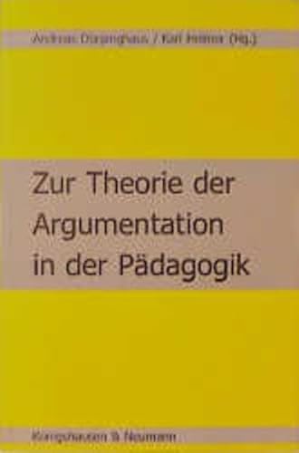 Beispielbild fr Zur Theorie der Argumentation in der Pdagogik zum Verkauf von medimops