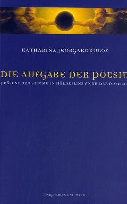Stock image for Die Aufgabe der Poesie. for sale by SKULIMA Wiss. Versandbuchhandlung