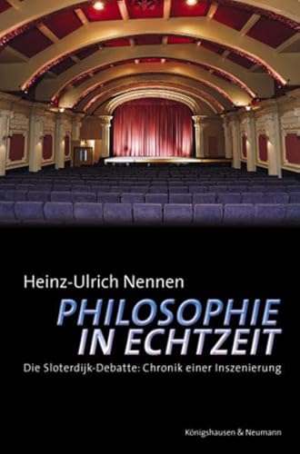 Beispielbild fr Philosophie in Echtzeit. Die Sloterdijk-Debatte: Chronik einer Inszenierung. ber Metaphernfolgenabschtzung, die Kunst der Zuschauers und die Pathologie der Diskurse, zum Verkauf von modernes antiquariat f. wiss. literatur