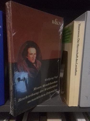 Moses Mendelssohns Beschreibung der Wirklichkeit menschlichen Erkennens.