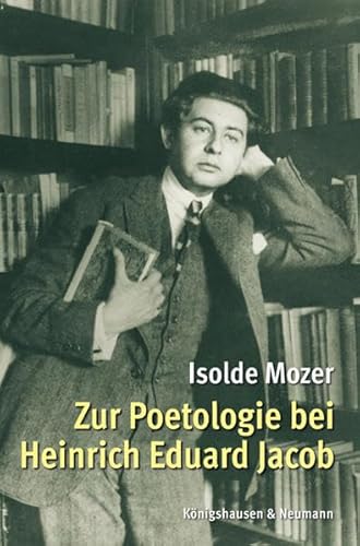 9783826032240: Zur Poetologie bei Heinrich Eduard Jacob