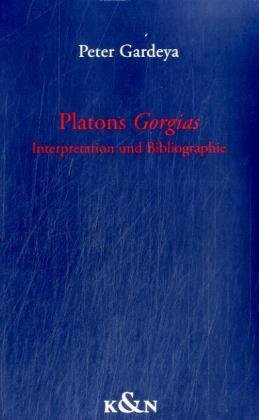 Beispielbild fr Platons "Gorgias". zum Verkauf von SKULIMA Wiss. Versandbuchhandlung