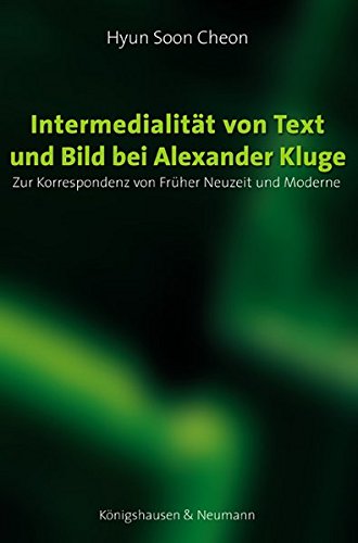 Beispielbild fr Intermedialitt von Text und Bild bei Alexander Kluge. zum Verkauf von SKULIMA Wiss. Versandbuchhandlung