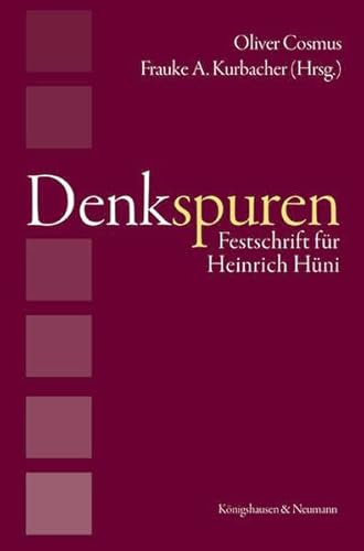 Stock image for Denkspuren. Festschrift fr Heinrich Hni. for sale by Mller & Grff e.K.