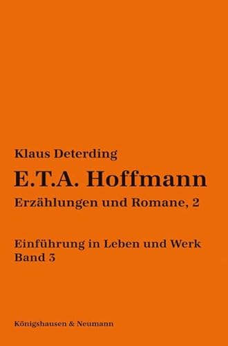 Beispielbild fr E. T. A. Hoffmann - Erzhlungen und Romane. Teil 2. zum Verkauf von SKULIMA Wiss. Versandbuchhandlung